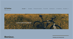 Desktop Screenshot of cariou.eu